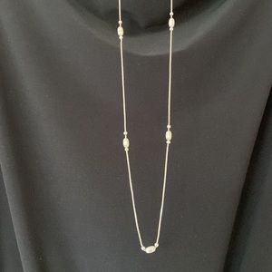 Sterling silver 36 inch necklace